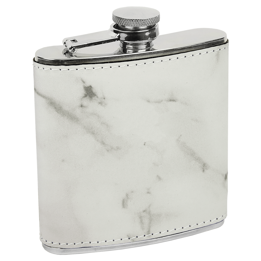 Personalized Leatherette Flask
